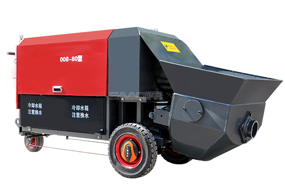 80型（15kw）微型泵車帶攪拌